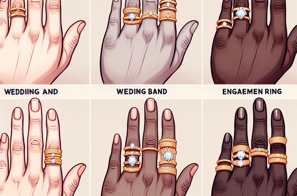Does the Wedding Band Go On Before the Engagement Ring?