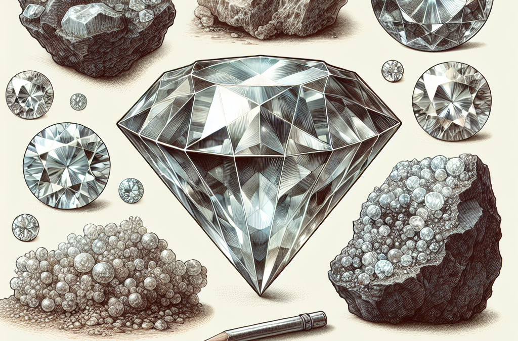 How Do Uncut Diamonds Appear Before They’re Processed?