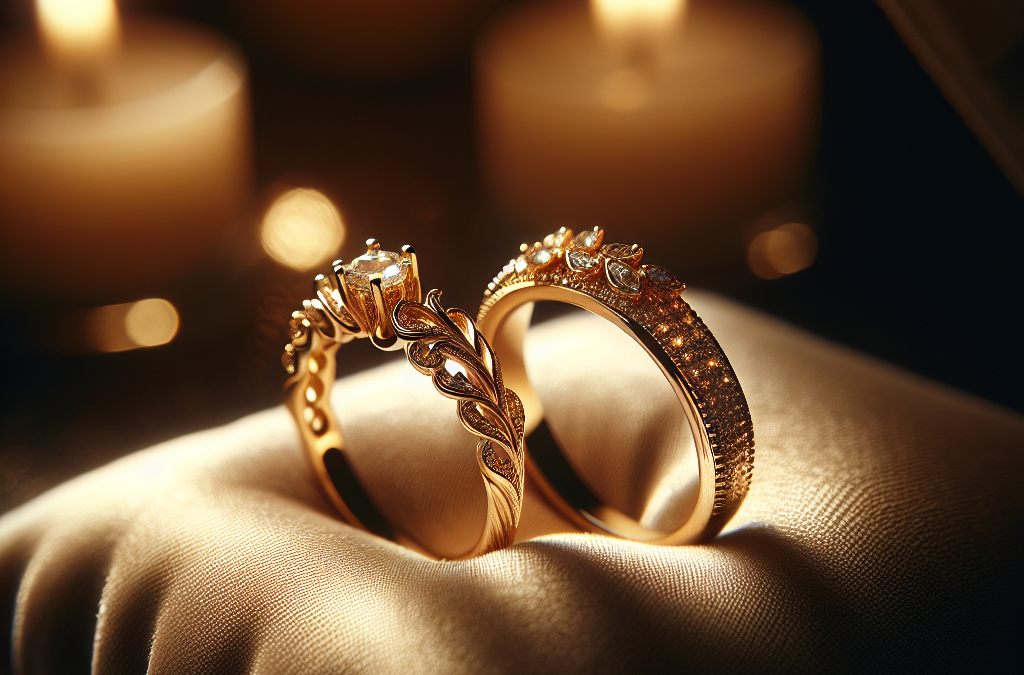 Should You Choose Matching Gold Engagement Rings as a Couple?