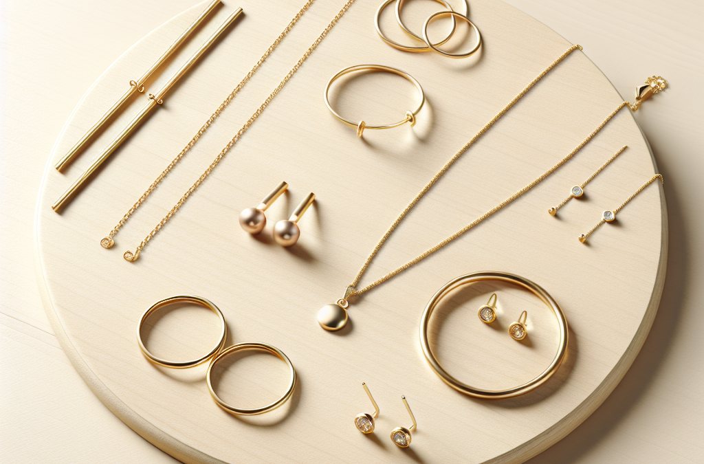 What Are Some Simple Gold Jewelry Pieces for Everyday Wear?