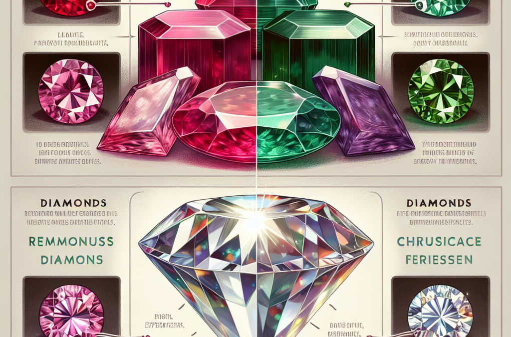 What’s the Real Difference Between Gemstones and Diamonds?