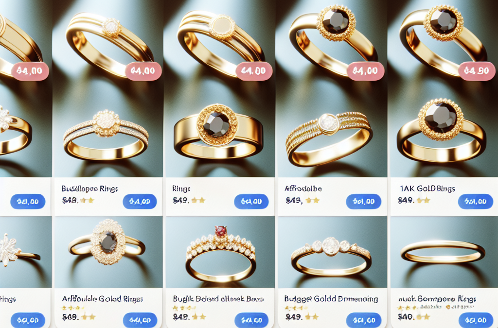 Where to Find Budget-Friendly 14K Gold Rings Online