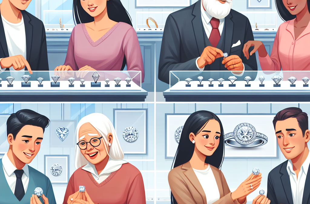 Who Typically Buys Diamond Engagement Rings Today?
