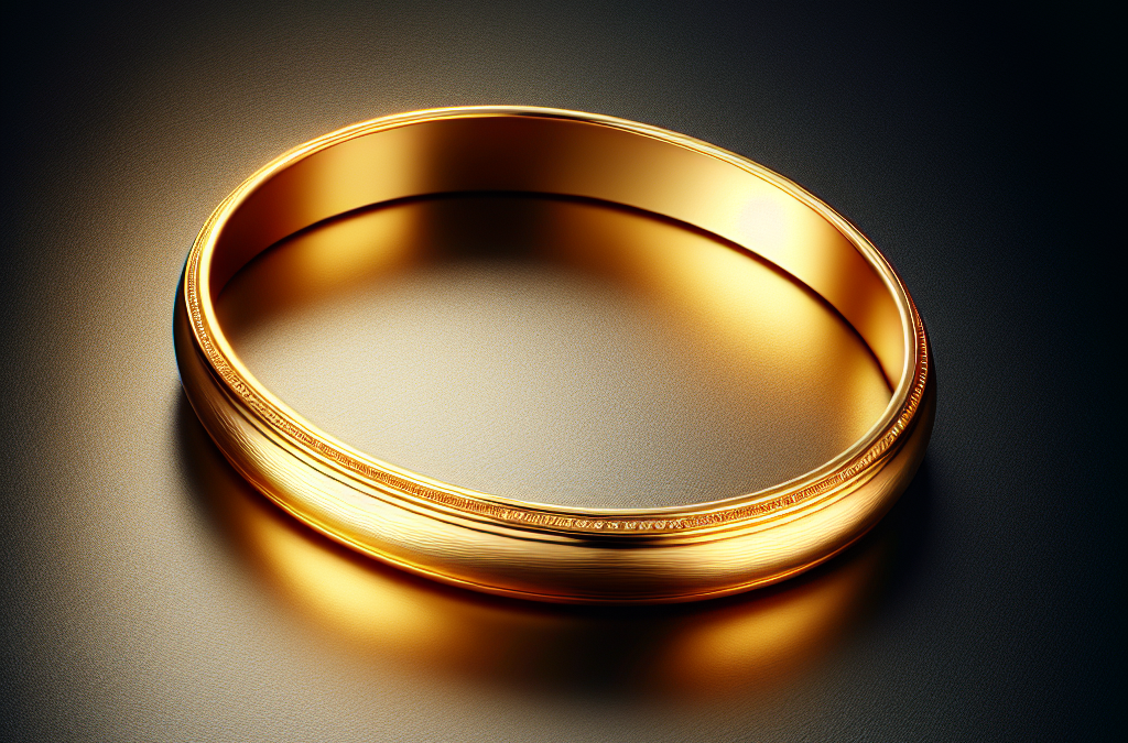 Why choose a yellow gold bangle bracelet?