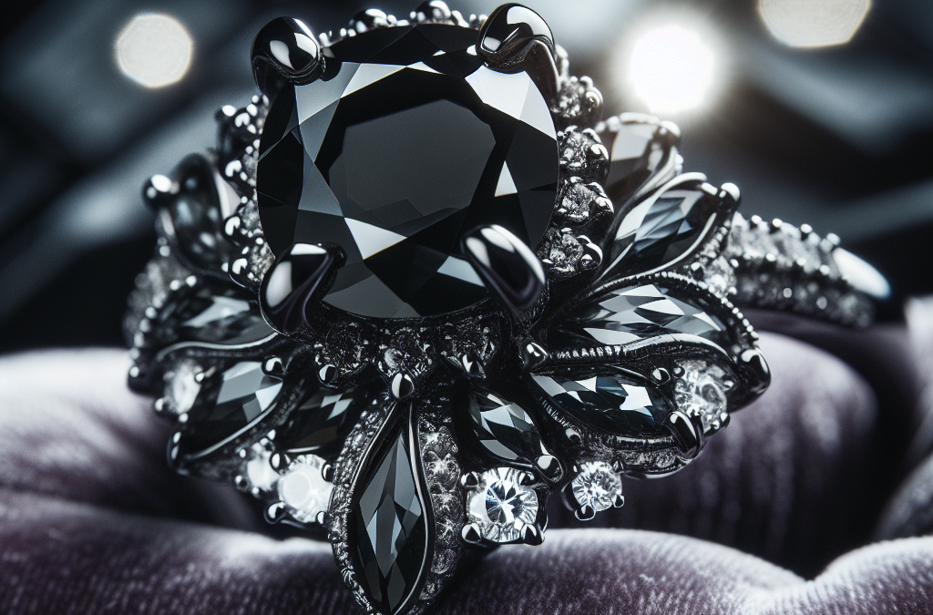 Are black diamond engagement rings unique?