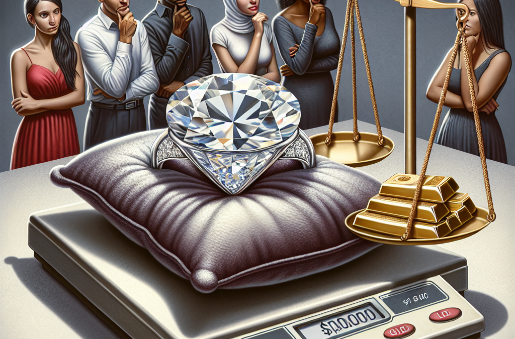 Are large diamond engagement rings worth the price?
