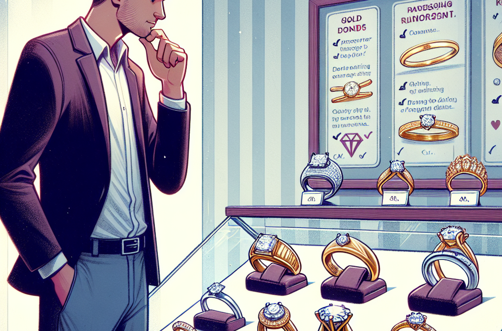 How to choose the perfect gold and diamond engagement ring?