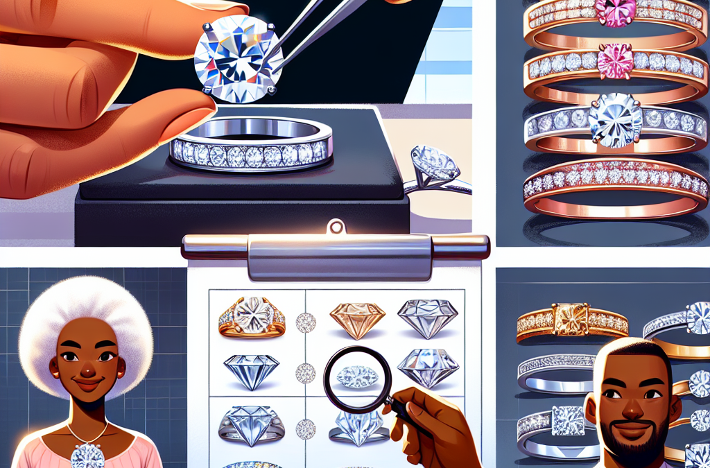 How to pick lab created diamond engagement rings?