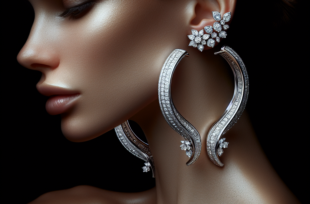 What are diamond cuff earrings?