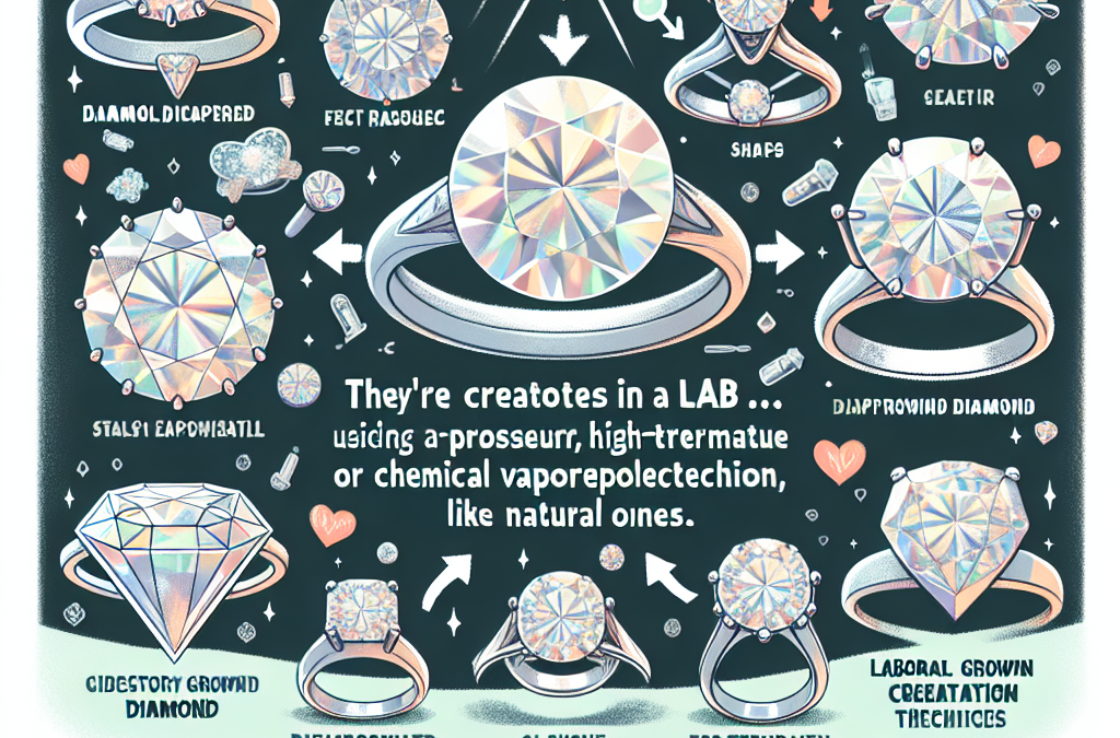 What are lab grown diamond rings?
