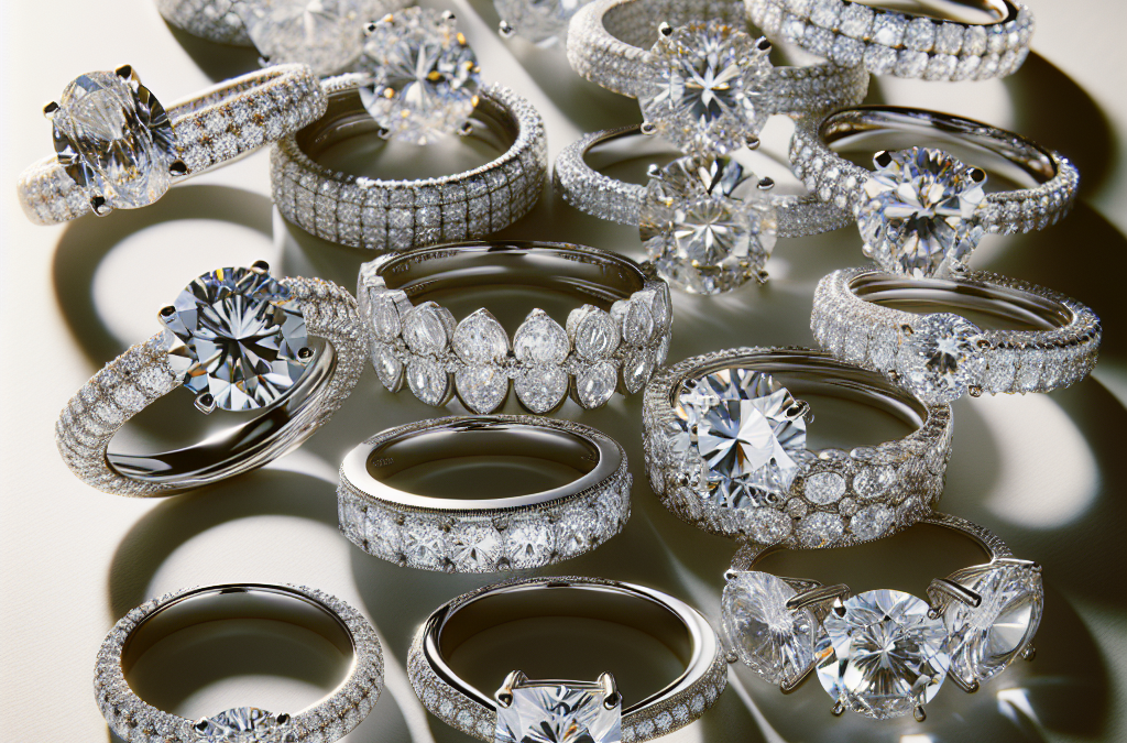 What are lab grown diamond wedding bands?