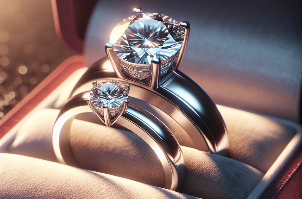 What are lab grown diamond wedding sets?