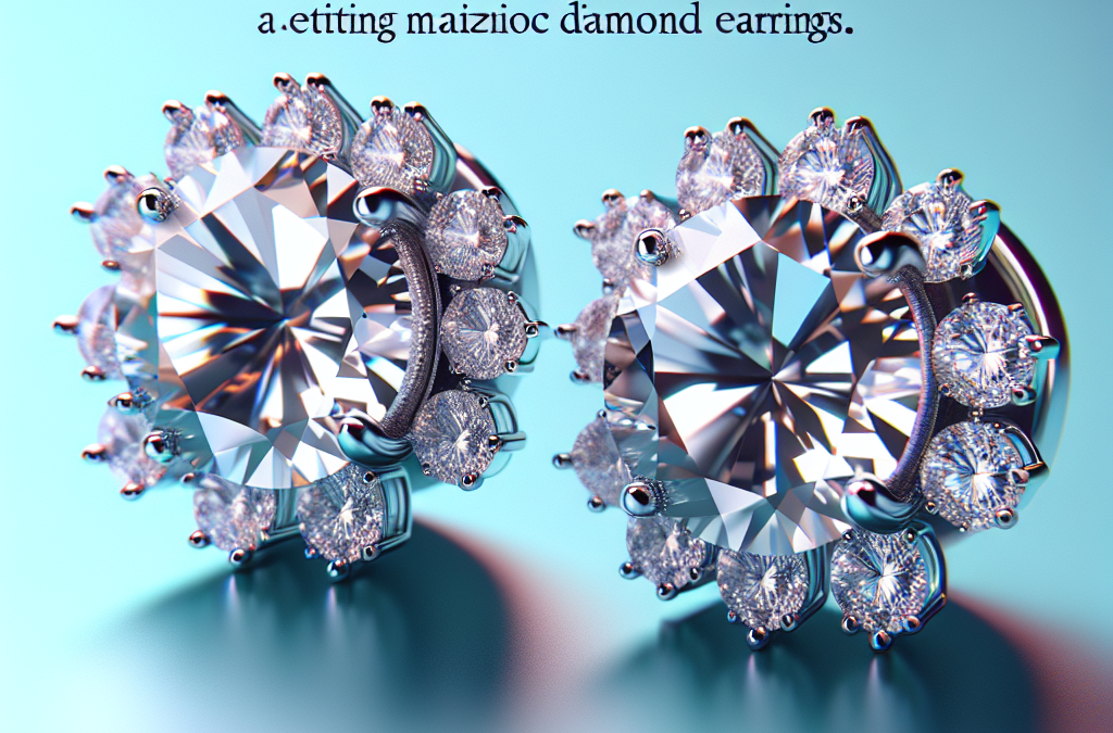 What are magnetic diamond earrings?