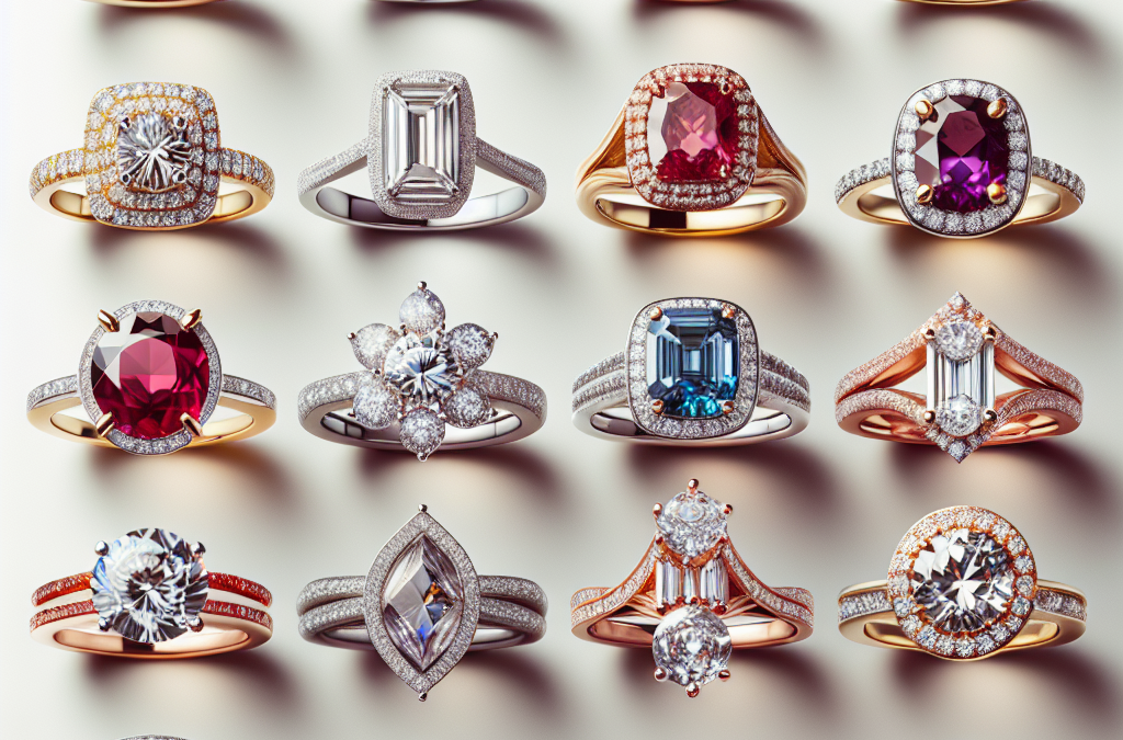What are the best engagement rings that aren’t diamonds?