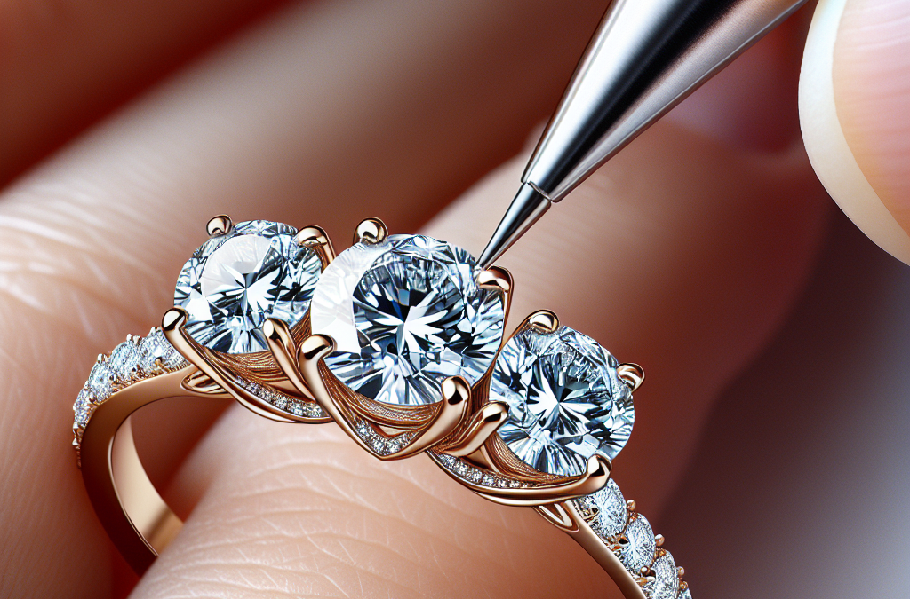 What is a 3 stone round diamond ring?
