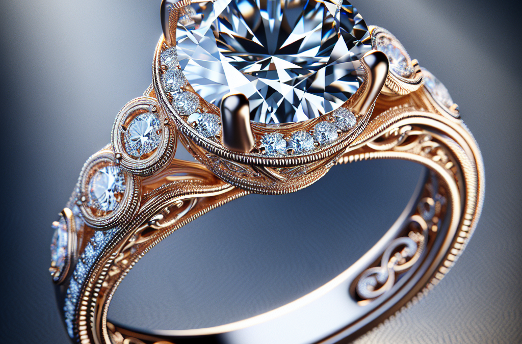 What should you expect from a 4 ct round diamond engagement ring?