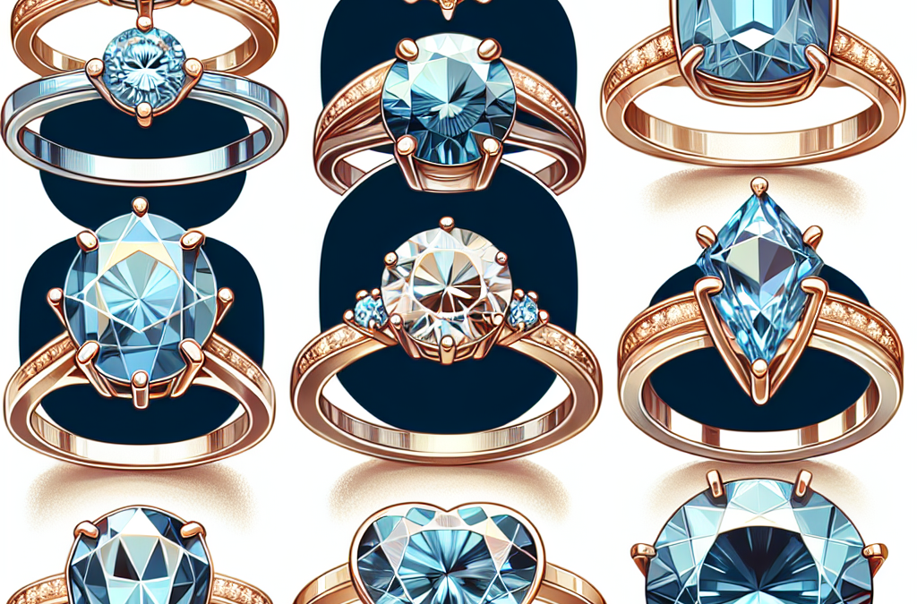 What to know about engagement rings with blue diamonds?