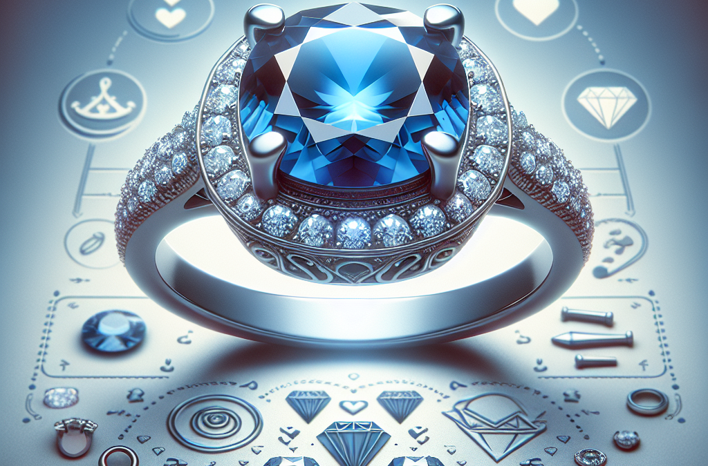 What’s the meaning behind a sapphire and diamond engagement ring?