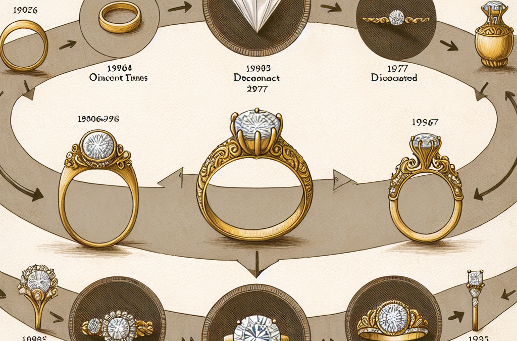 When did diamonds become engagement rings?