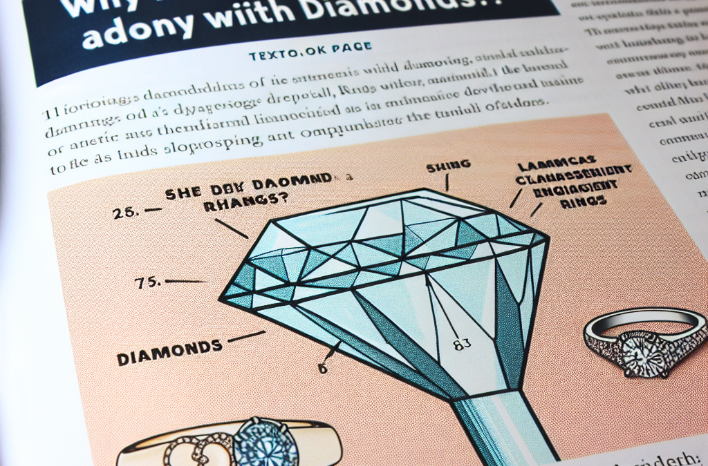 Why are engagement rings usually diamonds?