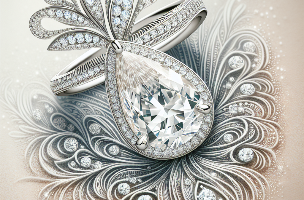 Why choose a pear-shaped diamond engagement ring?