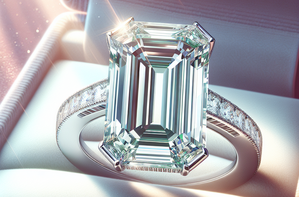 Why choose an emerald cut diamond engagement ring?