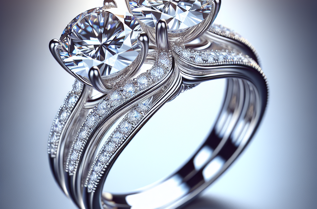 Why consider a double diamond engagement ring for extra brilliance?