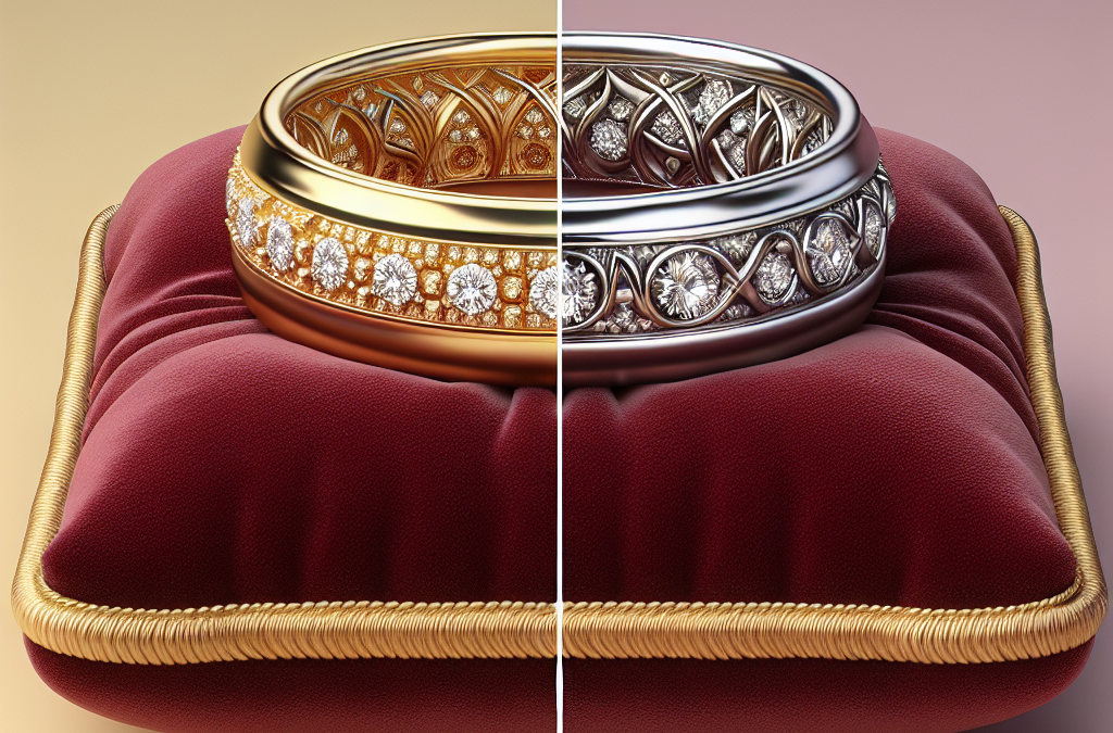 How are modern wedding bands different from classic ones?