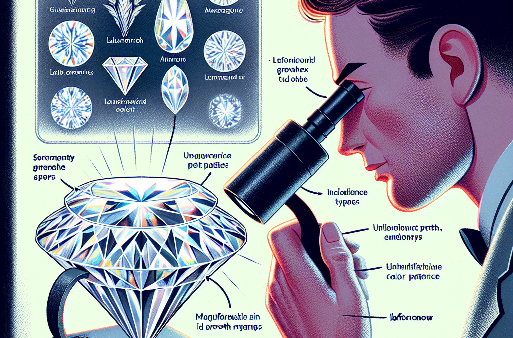 How can you identify a lab grown diamond in an engagement ring?