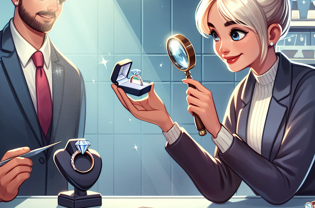 How do jewelers certify lab grown diamond engagement rings?