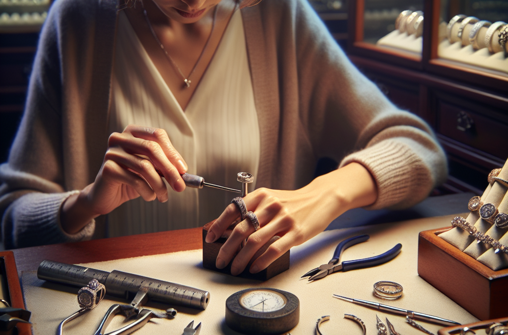 How do jewelers size wedding bands accurately?