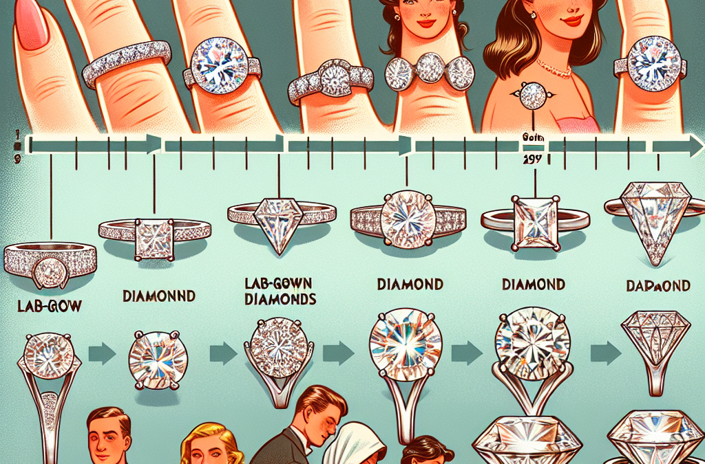 How do lab grown diamonds change trends in engagement rings?