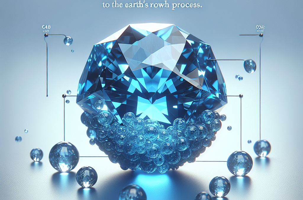 What are blue lab grown diamonds?