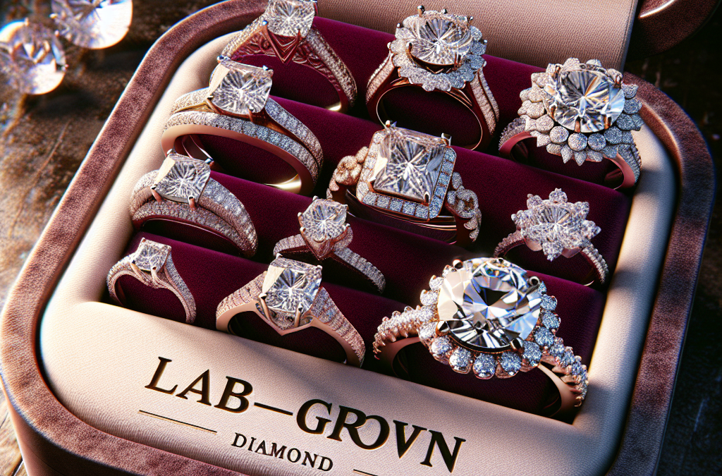 What are women’s lab grown diamond rings?
