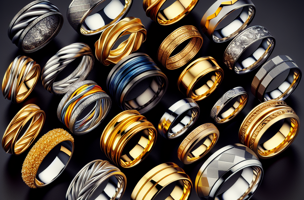 What metals are most popular for wedding bands?