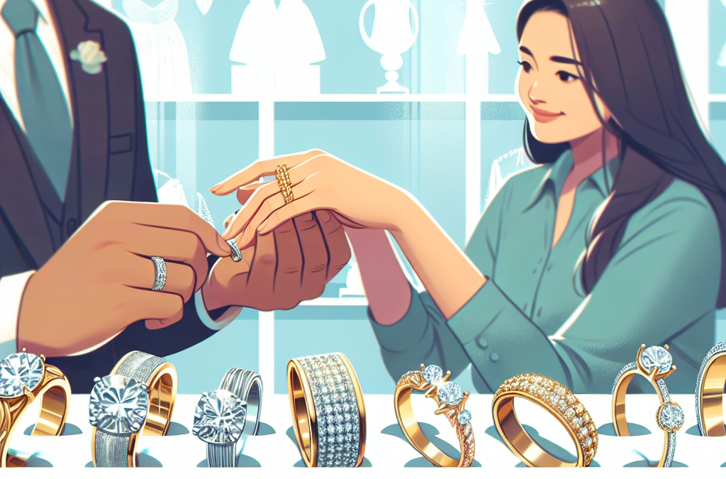 What role do wedding bands play in bridal jewelry?