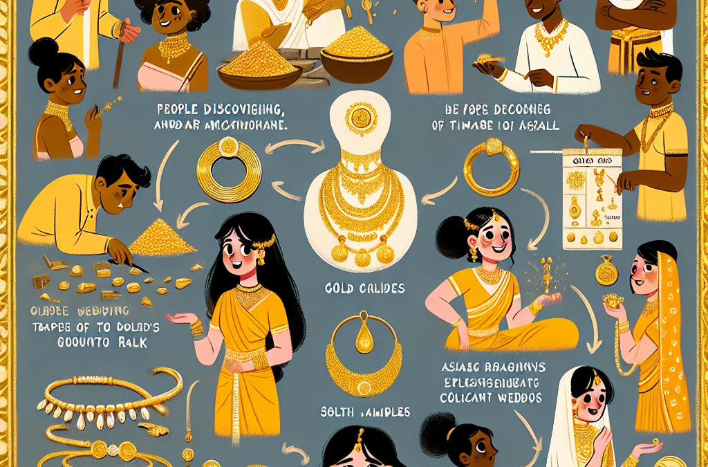 Why is gold a traditional choice for bridal jewelry?