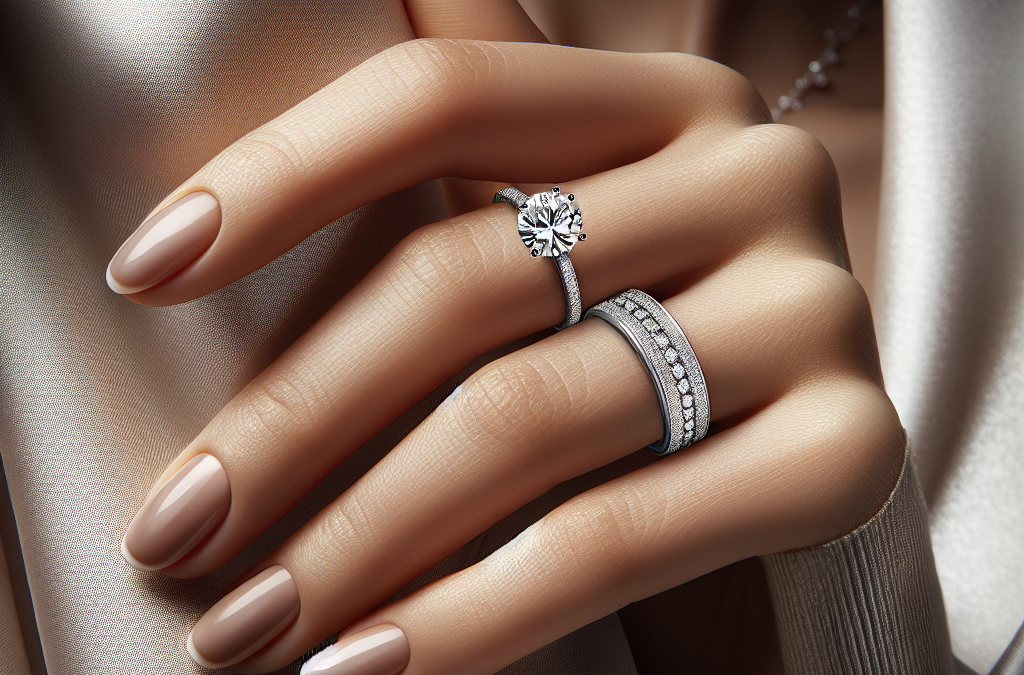 How to match a wedding band with a lab grown diamond engagement ring?