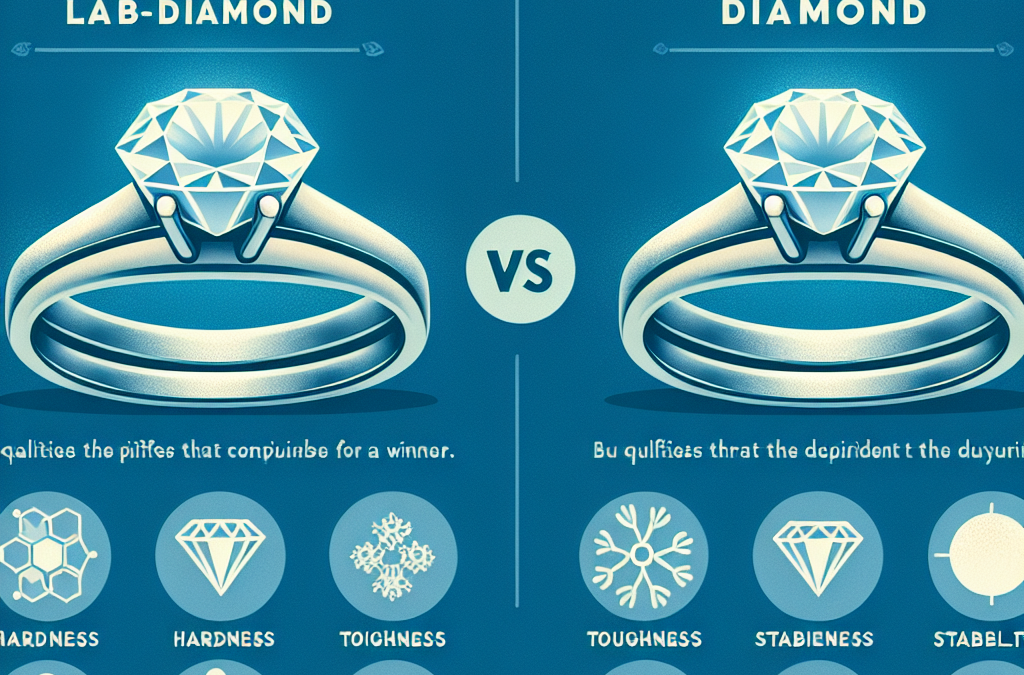 What are the durability differences between lab grown and natural diamonds in rings?