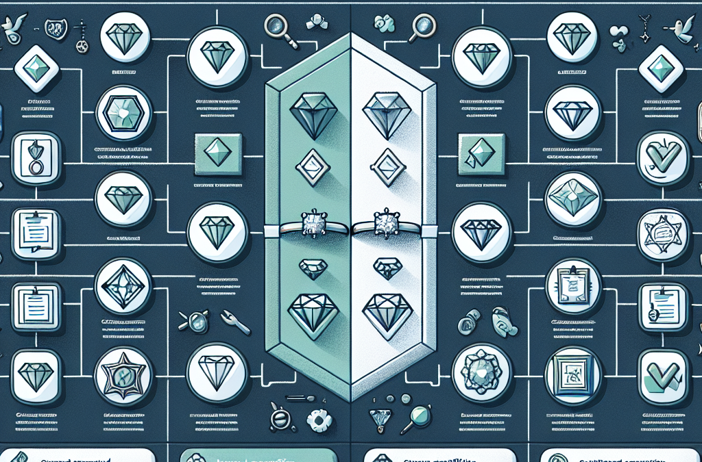 What certifications matter for natural and lab grown diamond rings?